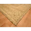 Tapis oriental 7 pi 9 po x 10 pi 3 po brun écru, motif mamelouk, ton sur ton, velours zéro, noué à la main, pure laine