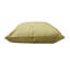 Housse de coussin décorative en soie unie dorée, faite à la main, 40 x 40 cm (1 pièce)-603247653
