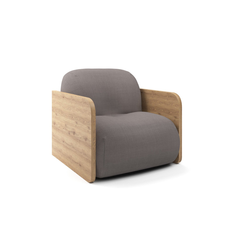 Clarence Chair, Nevis Graphite