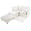 Canapé modulaire à double couche, à 4 places avec fonction de rangement, librement combinable