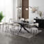 Dantoni Metal Base Dining Table-1723281720