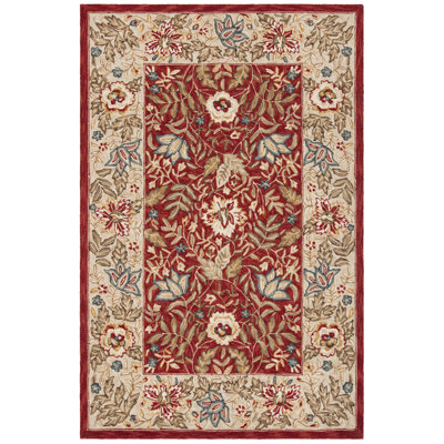 Brayton Hand Hooked Wool Pile Oriental Rug