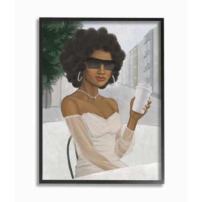 «Fashion Designer Model Coffee Break», impression