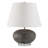 Saiyam Gray Stone Table Lamp