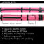 2x2 Oval Hard Pool Cue Case-4030335