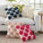 Pom-poms Cotton Reversible Throw Pillow-1599146106