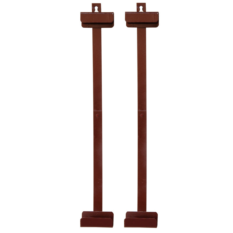 Cloison suspendue 3 po x l 24 po Cochran, H 24 po x l 3 po x P 1 po, Noir