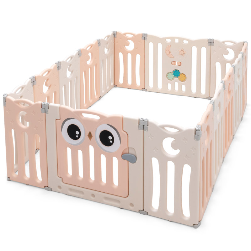 Safety Gate, White/Pink