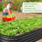 4.5X2X1 FT 2 Pcs Galvanized Oval Raised Garden Bed for Outdoor with Open-Ended Base,Large Metal Raised Planter Beds for Vegetables,Flowers
