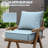 Outdoor Deep Seating Cushion Set Indoor And Outdoor Seat / Back Cushion-346699264-346699288