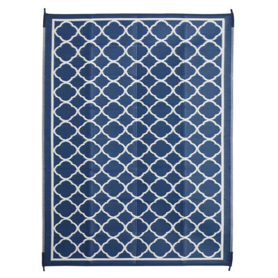 Performance Navy Outdoor/Indoor Area Rug