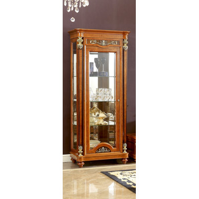 Leonor Lighted China Cabinet