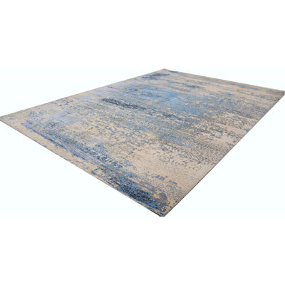 Tapis multicolore de haute qualité noué à la main