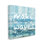 «Make Waves Like the Ocean Baby Abstract» par Flora Kouta - impression