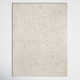 Linsly Geometric Hand Tufted Wool Ivory/Light Blue Area Rug