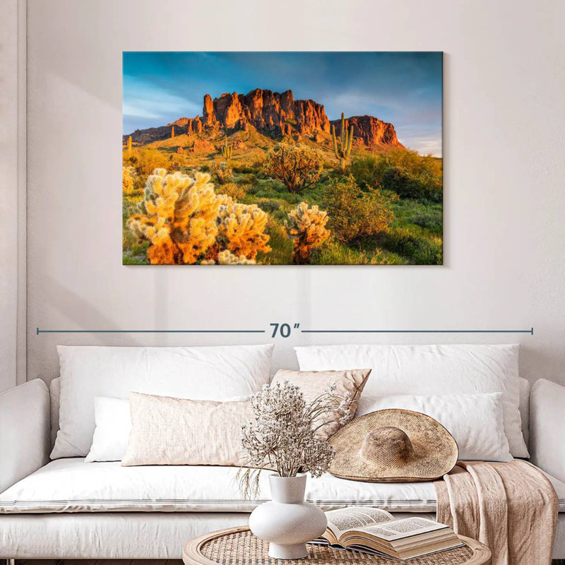 Alvord Superstition Mountains, Phoenix, Arizona, États-Unis, H 30 po x l 45 po