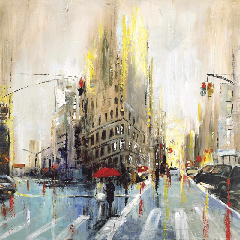 " Abstract Rainy Street "