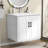 Stylish 24" Wall Mounted Single Floating Bathroom Vanity With Ceramic Sink-354891501