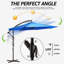 Parasol en porte-à-faux 120 po Haque