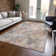 Machine Washable Indoor/Outdoor Xhevrie Taupe Rug