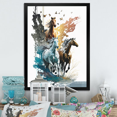 " Three Horse Stampede "