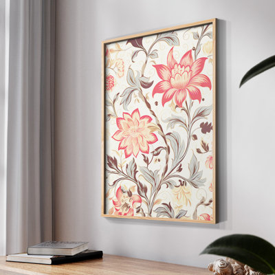 " Vintage Floral Print I "