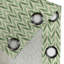 Rideaux décoratifs pour fenêtre à 2 panneaux East Urban Home Garden, 50 po x 54 po, vert pâle
