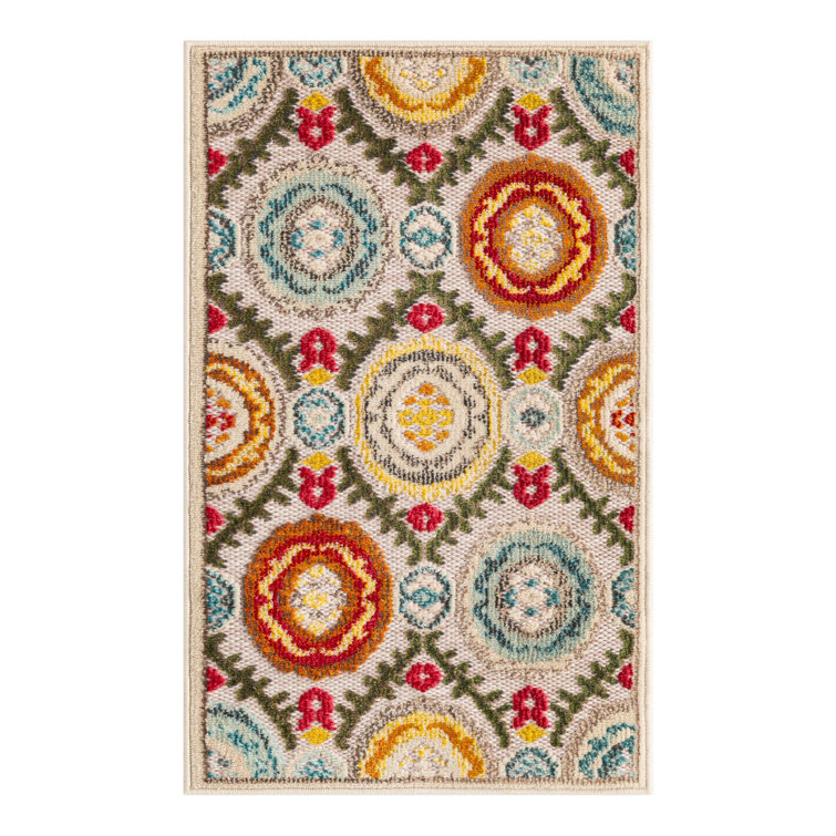 Tapis Bungalow Rose Oualida Caimin