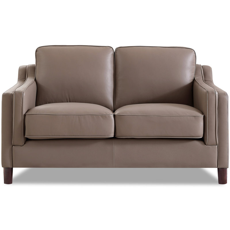 Pearlena Upholstered 60'' Loveseat, Taupe