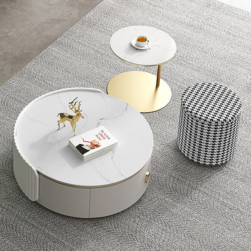 Ensemble de tables basses rondes Modern Modern