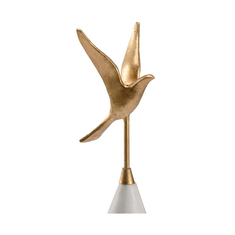 Flights Sculpture, 16" H x 6" W x 6" D