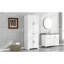 Bathroom Storage Cabinet With Doors And Drawer, Multiple Storage Space, Adjustable Shelf, White