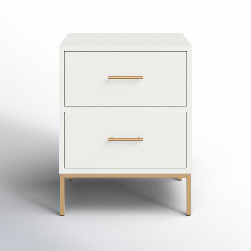 Marino 20'' W Nightstand, White
