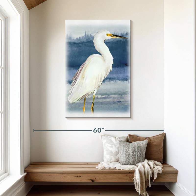 Ronce bleue sur Blue Heron II, H 45 po x l 30 po