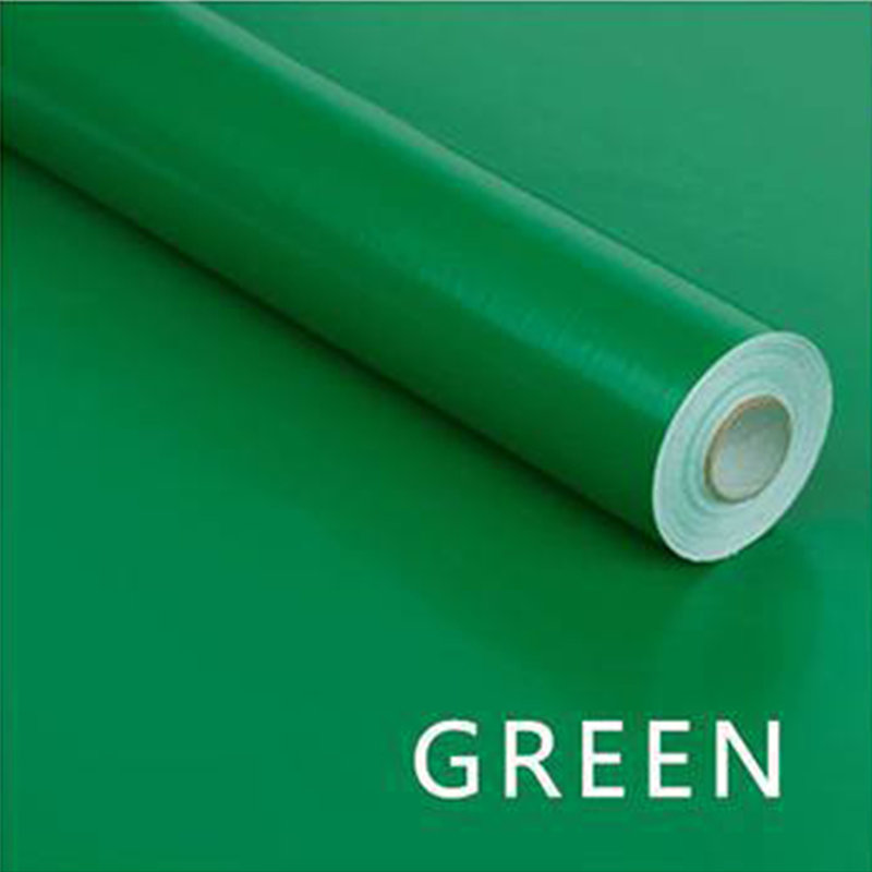 Rouleau de papier peint auto-adhésif lisse L 15,75 pi x l 23,62 po, Vert