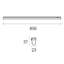 Coda Indoor 850mm Under Cabinet Light (White) 1400lm LED Integrated Link Light with IP20 Rating - 4L1/1008