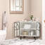 Armoire d'angle à deux portes Hayatul-332727351