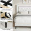 Upholstered Faux Leather Bed-766158320-766158326