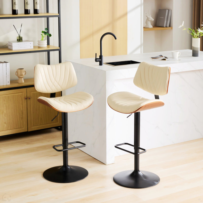 Scandi Stool Swivel Bar Bar Stools Scandi Scandinavian Adjustable