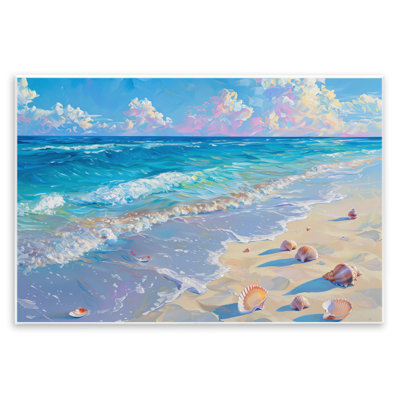 Plaque murale coquillage le long du rivage, design par LSR Design Studio
