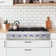 Cosmo GRT Series 36'' Stainless Steel Gas Cooktop 6 Burner Cooktop with Dual Size Power Burner