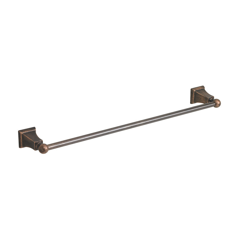Barre à serviettes murale carrée cachée Universal, Bronze huilé