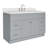 Hamlet 55 " W Freestanding Standard Free Standing 1 Single Vanity Bathroom Vanity With White Quartz Top-60199479