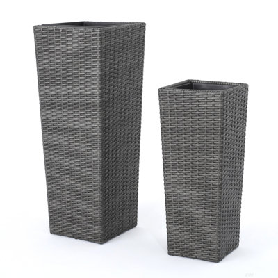 Rattan FLOWER POT