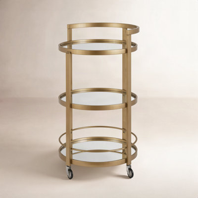 Hause Metal Bar Cart