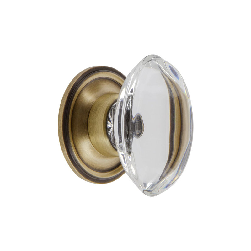 Provence Cabinet Knob, Vintage Brass