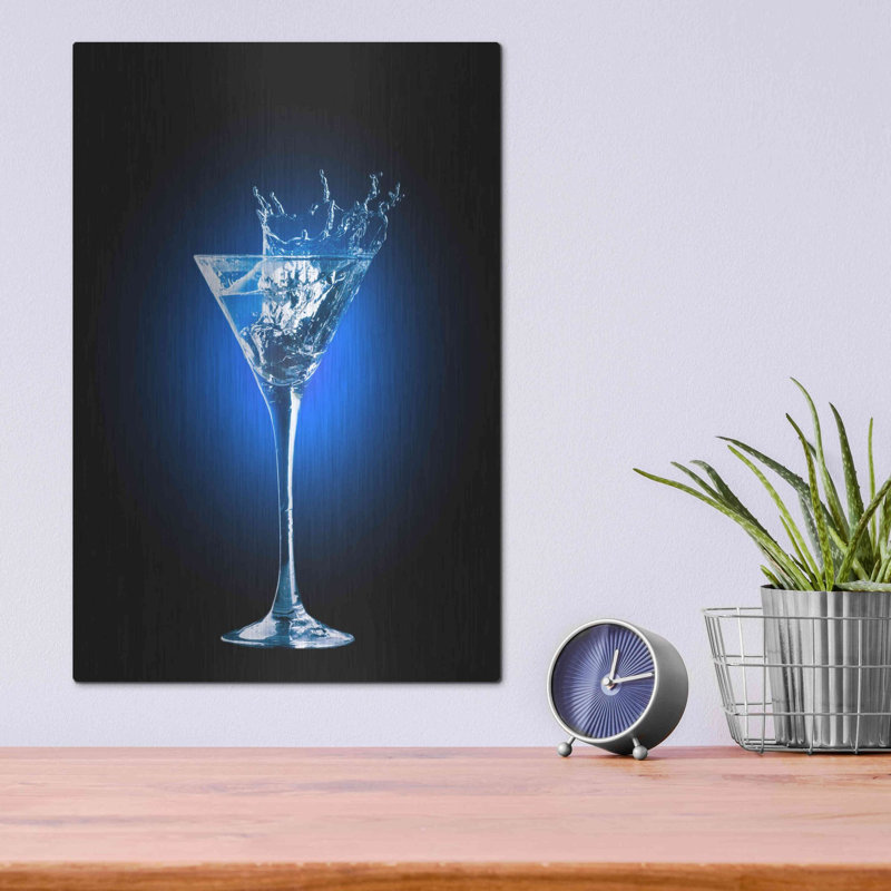 "Gin and Tonic Splash" par Luxe, H 16 po x l 12 po