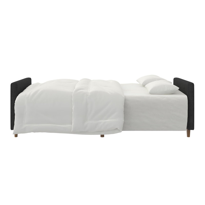 Abel 3 Seater Sofa Bed, Linen Grey