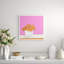 Rose Vase In Pink Giclee Print by Dana Gibson