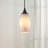 1 - Light Single Teardrop E26 Dimmable Adjustable Pendant Light-1580573442